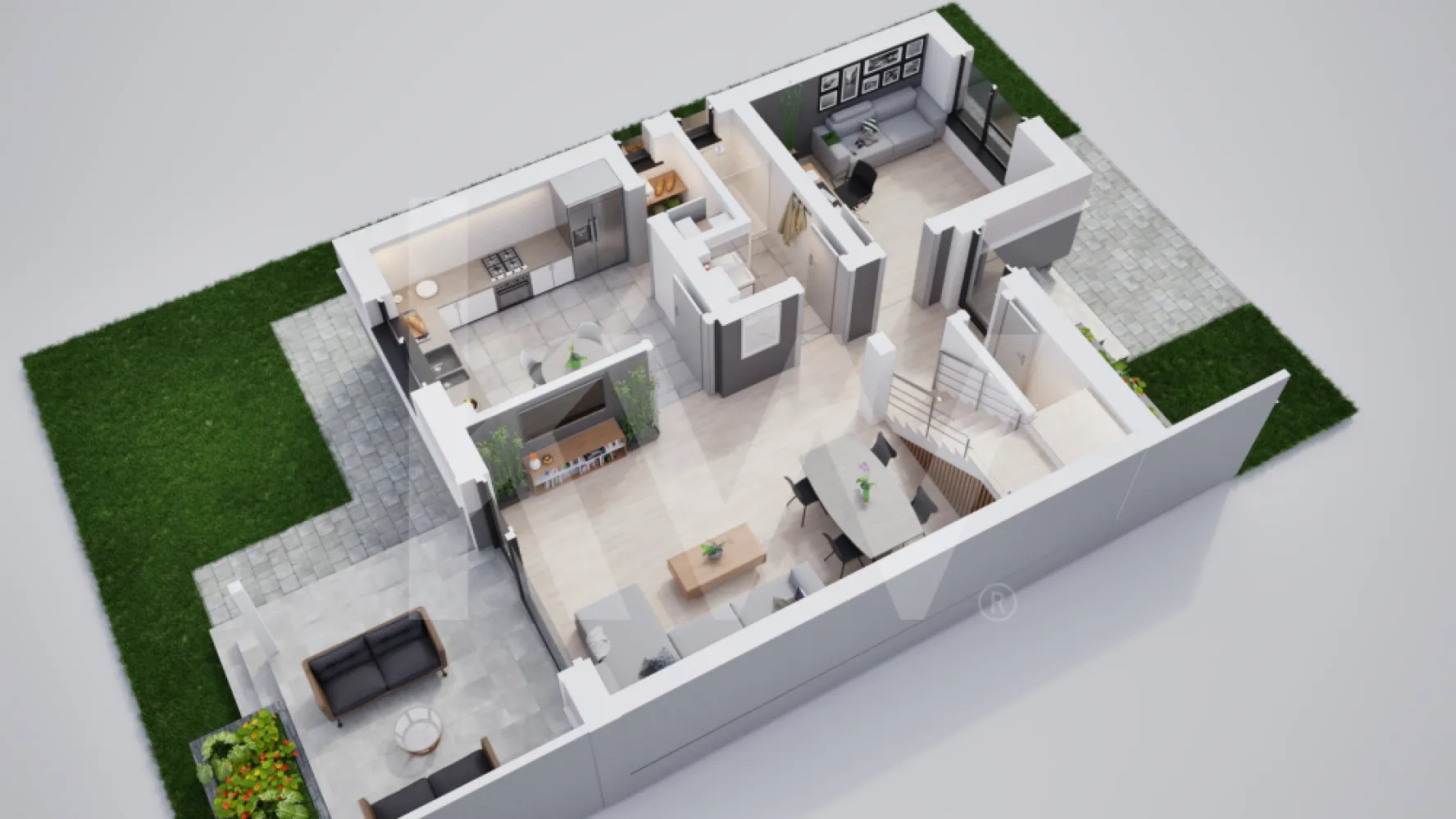Casa duplex 5 camere in cartier nou Șură Mica - Aici viața de familie capătă o nouă dimensiune. Duplexul Tip 1, cu 116 mp utili, îți aduce acea casa nouă pe care o căuți aproape de oraș, dar departe de agitația urbană. Gândit pentru familii, acest duplex îți oferă intimitate, liniște și posibilitatea de a fi parte dintr-o comunitate tânără și dinamică.

Livingul spațios, cu ieșire directă pe terasa acoperită, devine locul preferat pentru momentele petrecute împreună. Bucătăria separată, cele trei dormitoare luminoase și două băi completează un spațiu caracterizat prin funcționalitate și stil.

Încălzirea în pardoseală îți aduce confortul la fiecare pas, iar cele două locuri de parcare amplasate în fața casei adaugă un plus de siguranță. Situat într-un ansamblu rezidențial , la doar câteva minute de Sibiu, acest duplex de vânzare poate deveni acasă pentru tine.Mai mult decât un ansamblu rezidențial. Este locul unde visul unui cartier cum toate ar trebui să fie devine realitate.
Imaginează-ți diminețile liniștite, razele soarelui filtrate prin fereastra casei tale, aerul curat și natura care te întâmpină chiar la ușă.

Situat în Șura Mică, la doar 10 minute de Sibiu, complexul  se întinde pe o suprafață de 4,65 hectare.
Cele 100 de case noi de vânzare Sibiu (single și duplex) sunt proiectate pentru a oferi un mediu de viață sigur și confortabil.
Aici, casele nu sunt doar construcții, ci spații de liniște și bucurie.
Fie că alegi o casă single elegantă sau un duplex modern, aici vei găsi acel sentiment unic de apartenență.

Te bucuri de spații generoase, grădină proprie și terasă acoperită, perfecte pentru serile de vară, loc de joacă sigur pentru aventurile celor mici.
Locuințele vor fi livrate astfel: exterior la cheie și interior la gri avansat, oferindu-ți flexibilitate în amenajare.
Fiecare locuință va beneficia de 2 locuri de parcare în fața casei.