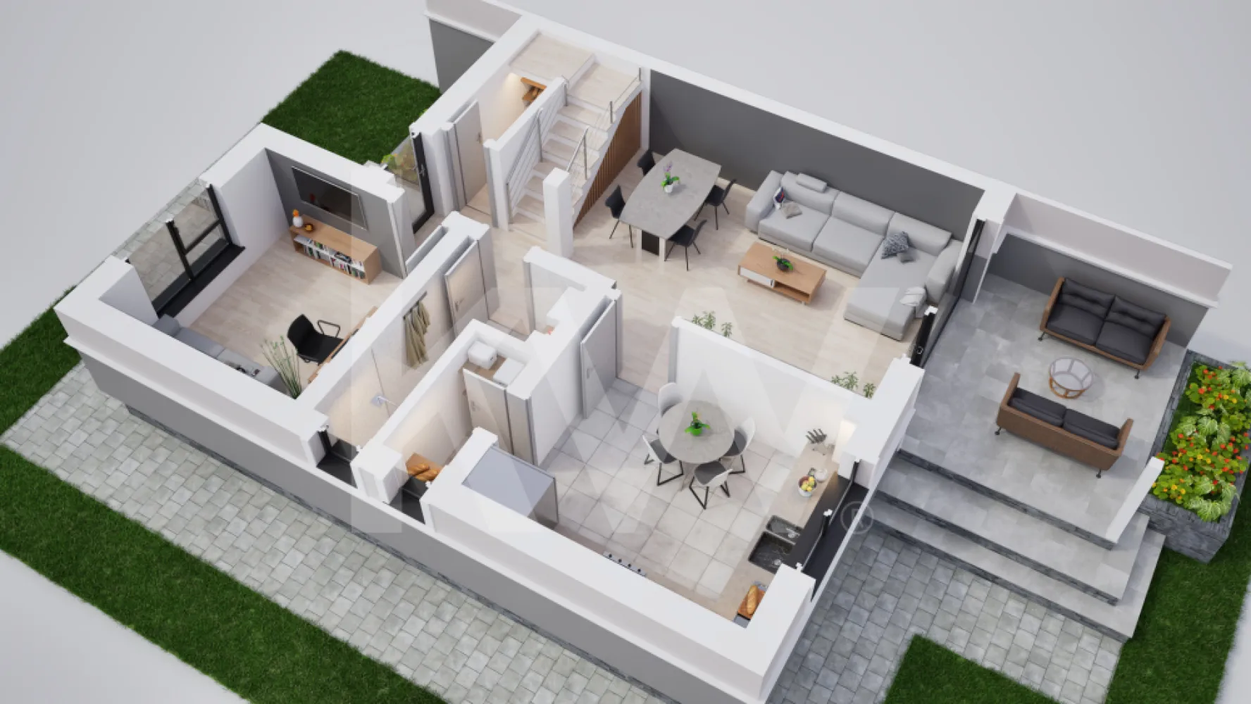 Casa duplex 5 camere in cartier nou Șură Mica