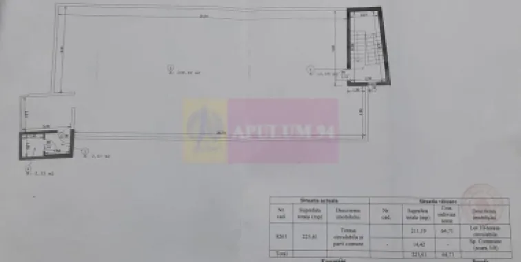 Unirii-Camera de Comert, Rooftop-Penthouse scara privata-lift, 460mp