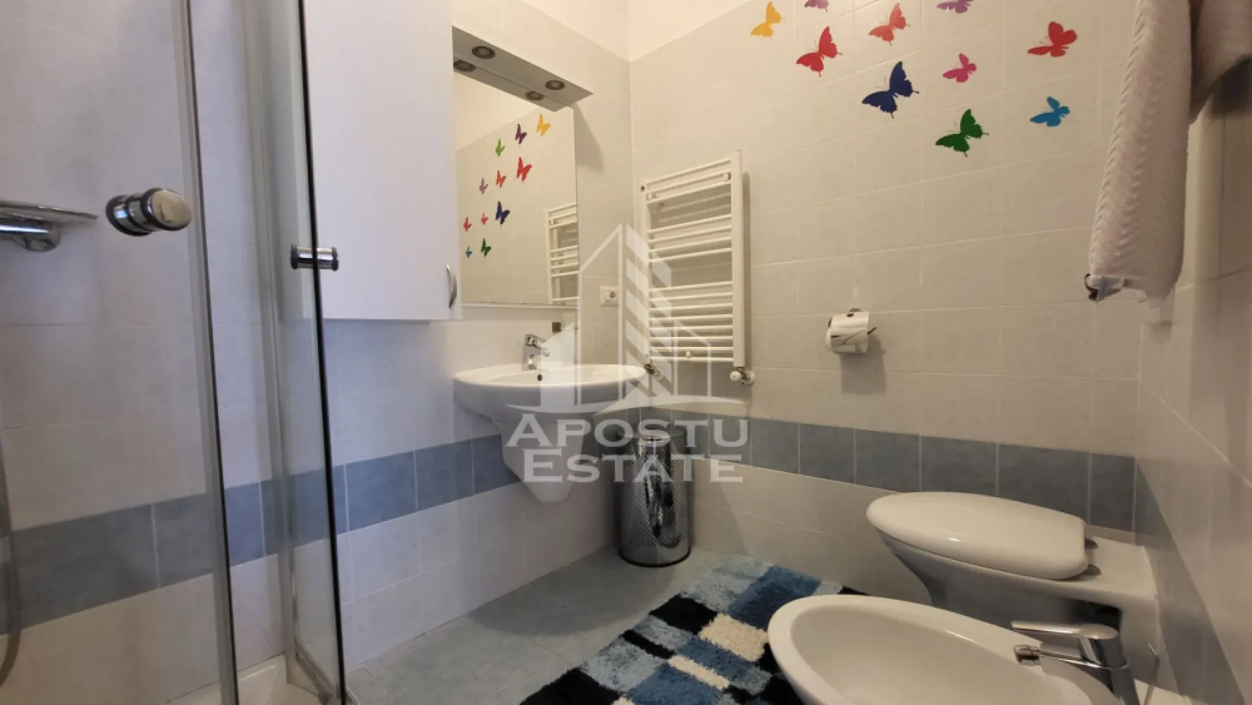 Apartament cu 3 camere,2 bai,mobilat,etaj 1,Dumbravita Kaufland
