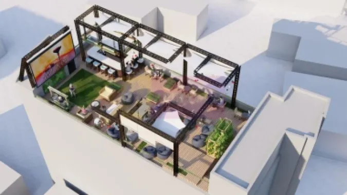 Unirii-Camera de Comert, Rooftop-Penthouse scara privata-lift, 460mp