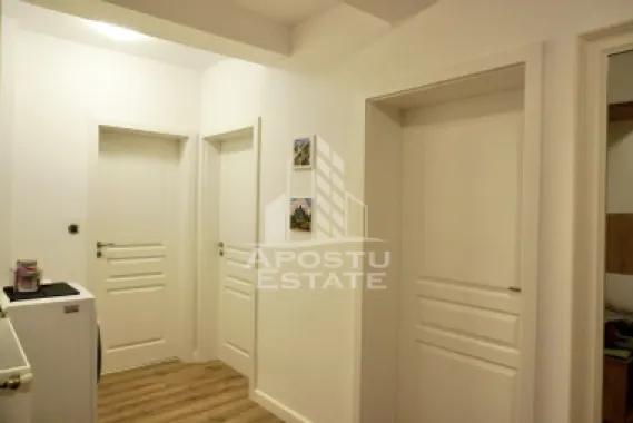 Apartament cu 3 camere si 2 terase complet mobilat la etajul 1in Giroc