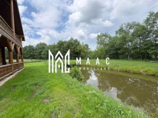 Cabana 5 Camere I 1520 mp teren I Lac de pești I Zona Tocile
