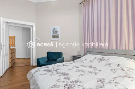 Apartament ultracentral cu 2 camere neamenajat Comision 0