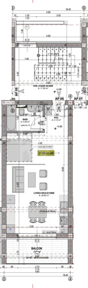 Apartament tip STUDIO et.1 - Vila cu design modern în Cristian-Sibiu
