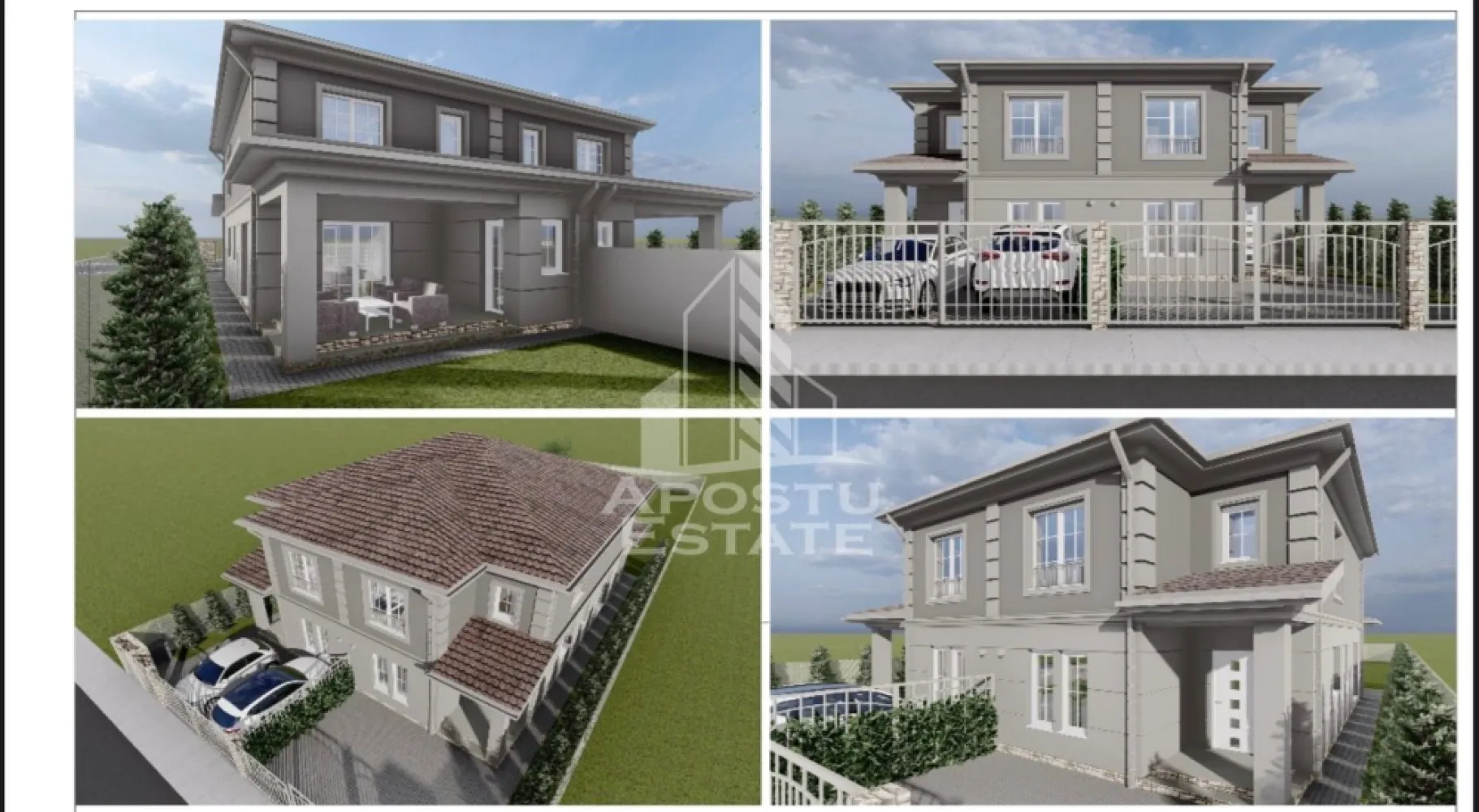 Duplex la rosu cu 5 camere, zona Rudicica - APOSTU ESTATE va prezinta spre vanzare un duplex la rosu, situat in Rudicica.
Regimul de inaltime al casei este P+1+pod.
Beneficiaza de o suprafata de 139 mp utili, iar terenul aferent unei jumatati de duplex este de 382 mp.
Dispune de toate utilitatile (apa, gaz, curent, fosa septica).
Beneficiaza de 2 locuri de parcare in fata casei.
Zidaria este realizata din caramida Porotherm de 30 cm grosime la zidul comun, iar celelalte ziduri sunt de 25 cm.
Fundatia are o adancime de 1 m, elevatia aproximativ 50 cm, iar stalpii folositi sunt de 30x30 si 25x25.
Imobilul se vinde la stadiul de rosu.

Compartimentare:
parter
- hol acces
- baie
- spatiu tehnic
- birou/dormitor
- bucatarie inchisa
- living + dinning
- terasa
- baie exterioara
etaj
- hol
- 2 dormitoare
- 1 dormitor cu baie proprie
- 1 baie 
- balcon

Pretul este 140.000 euro negociabil
Va asteptam cu drag la o vizionare si poti fii chiar tu noul proprietar al acestui duplex.
CP 3148688
