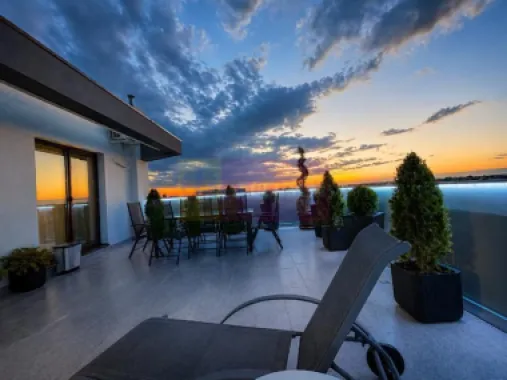 PENTHOUSE CU TERASĂ SPECTACULOASĂ DE 42 MP ȘI 2 PARCĂRI SUBTERANE SECTOR 1