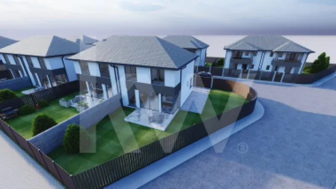 Casa individuala 4 camere 3 bai teren 258mp Selimbar Sibiu de vanzare