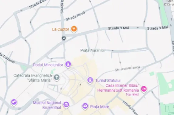 Spatiu comercial stradal 136mp Central Istoric Sibiu preluare chirias