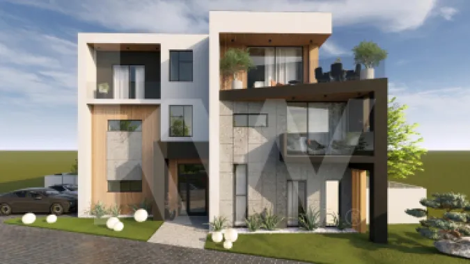 Apartament premium modern 4 camere 4 bai - teren de 200mp Arhitectilor