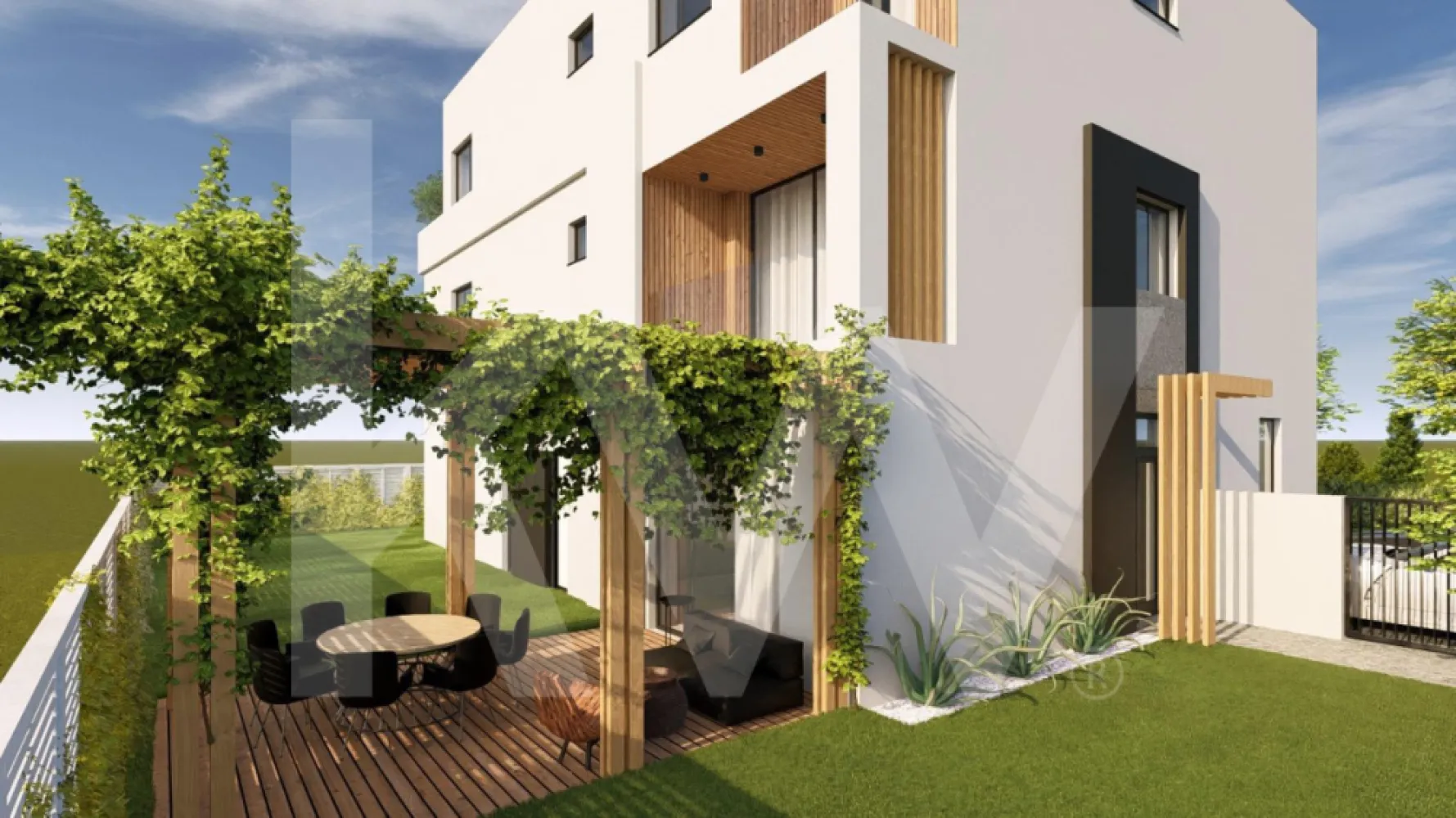 Apartament premium modern 4 camere 4 bai - teren de 200mp Arhitectilor