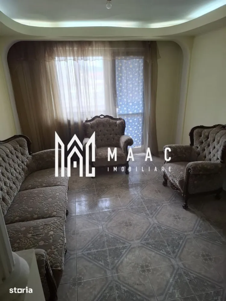 Apartament 4 camere | Ostroveni | 88.71 mpu | 2 balcoane | 2 bai | - MAAC Imobiliare vă propune spre vânzare un apartament spațios cu 4 camere decomandate, amplasat stradal, la bulevard, într-o zonă foarte bine cotată din Râmnicu Vâlcea. Cu o compartimentare practică și o suprafață generoasă, această proprietate este ideală pentru o familie care își dorește confort, accesibilitate și posibilitatea de a personaliza locuința după propriul stil.
Caracteristici:
Apartament cu 4 camere decomandate
Suprafață utilă: 79,02 mp
Suprafață totală: 88,71 mp
2 balcoane cu suprafață totală de 9,69 mp
Etajul 7
Amplasare stradală, la bulevard
Bloc bine întreținut
Lift nou
Ideal pentru locuit sau investiție
Compartimentare:
Living generos de 15,88 mp
3 dormitoare
Bucătărie
2 băi
Hol spațios
2 balcoane
Bloc prevăzut cu lift nou
Avantaje:Compartimentare decomandată, ideală pentru o familie
Suprafață generoasă și funcțională
Două băi pentru un plus de confort
Două balcoane ce oferă spațiu suplimentar
Poziționare excelentă, cu acces rapid către principalele puncte de interes ale orașului
Vecini liniștiți și scară bine întreținută
Necesită modernizare, oferind posibilitatea amenajării după propriile preferințe, fără compromisuri și fără costuri pentru modificarea unor renovări existente
Această proprietate reprezintă o oportunitate excelentă pentru cei care caută un apartament generos într-o zonă foarte bună din Râmnicu Vâlcea, cu potențial ridicat de personalizare și valoare pe termen lung.
Pentru mai multe informații și programarea unei vizionări, echipa MAAC Imobiliare vă stă la dispoziție.ID 3147822