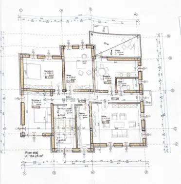 Casa P+1E, depozit 100mp, curte betonata, Mosnita Noua-Drumul Boilor