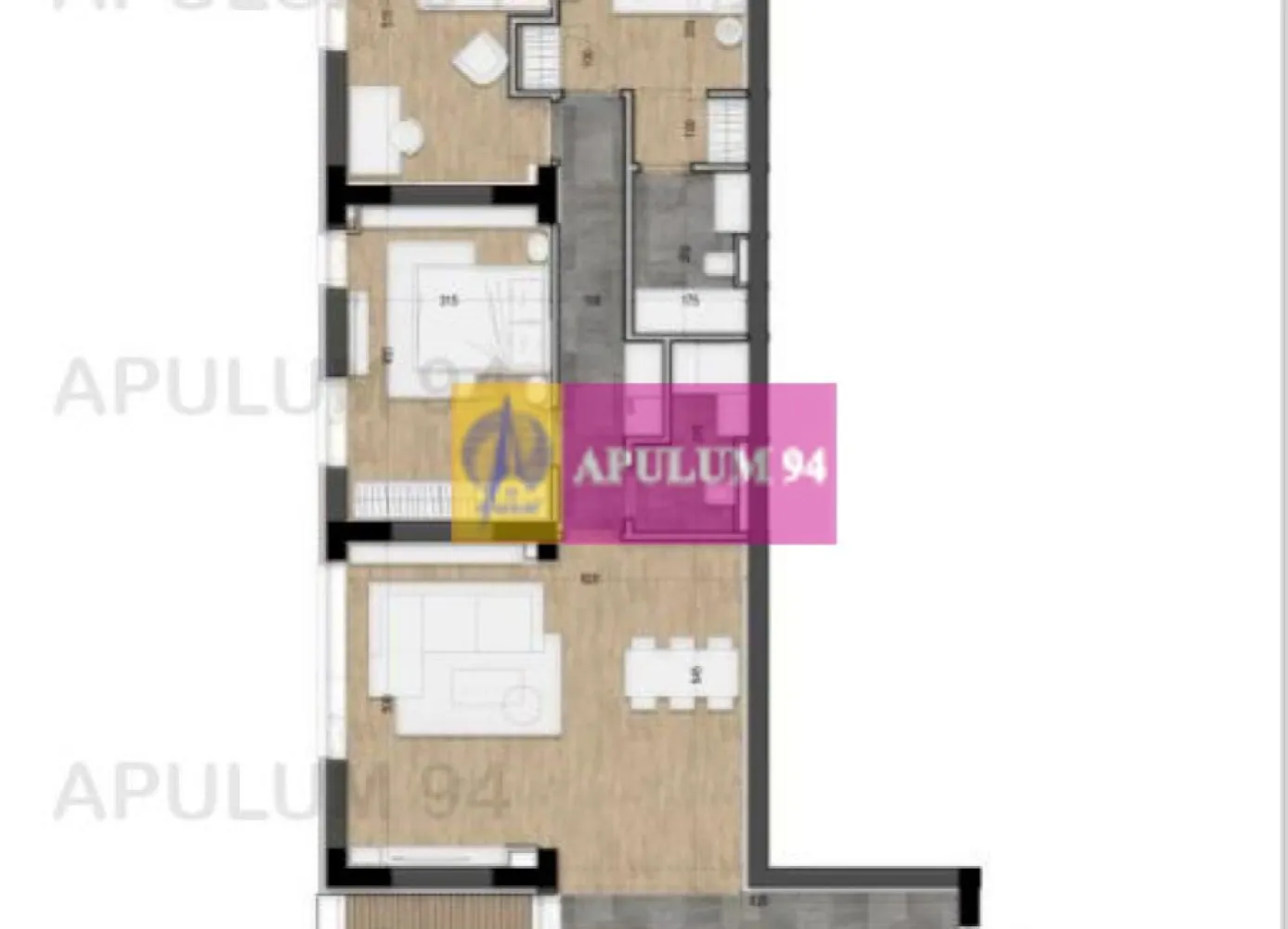 Armeneasca | 4 camere | 109 mp, mobilat utilat, boutique 2023, terasa - Arhitectura proiectului boutique Licurg 2 Prime Residence încorporează elemente de design specifice zonei, evidențiindu-se prin fațade elegante și detalii de piatră atent lucrate, ce se integrează armonios în peisajul local. Materialele, culorile și texturile sunt alese pentru a menține un aspect estetic în armonie cu stilul arhitectural tradițional al zonei.

Detalii apartament:
4 camere
Etaj 2/3
Decomandat
Terasa/ balcon 10mp
Suprafata utila 109mp

Compartimentare: living spatios, 3 dormitoare, bucatarie deschisa, 
2 grupuri sanitare, terasa de 10 mp.
Finisaje premium: parchet, gresie si faianta, vopsea lavabila, 
usi interioare din lemn masiv. Tamplarie din aluminiu cu geamuri triple 
— izolatie termica si fonica superioara, facturi reduse la utilitati.
Incalzire in pardoseala in toate camerele + AC

Dotari incluse: lift, 2 locuri de parcare, usa securizata, videointerfon, 
sistem de alarma, senzori de incendiu.

Stare: nou, mobilat si utilat complet. Se inchiriaza cu contract pe 
termen lung, minim 2 ani.
Chirie lunara 1800 euro + TVA. Se percep doua luni garantie.

Contact:
apulum94@apulum94.ro
adrian@apulum94.ro
Whatsapp 0733683453

EXTERIOR:

Rame din aluminiu:

Barieră termică ALIPLAST, culoare bej RAL 7044
Fixare mecanică pe cadru de oțel 30 x 30 mm
Geamuri triple:

Compoziție generală: Sticlă 6 mm 4S, distanțier 16 mm WE, sticlă float 4 mm, sticlă low E 6 mm
Parter spre stradă: Sticlă temperată KN 166 ESG 6 mm, distanțier 16 mm WE, sticlă float 4 mm, sticlă laminată low E 4.4.1 mm
Valoare U totală: 1,05 pentru rame și ferestre din aluminiu
PEISAGISTICĂ:

Design exterior:

Alee de intrare cu plăci ceramice
Drum de acces la subsol asfaltat
Mobilier urban pe platforme de beton, cu zone de flori integrate
Spații verzi:

Pe plăci de beton: Ghivece de plante (adâncime 50-70 cm), arbuști și gazon la rampa de intrare
Pe sol natural: Plantații de arbori și arbuști, gazon, pentru uz exclusiv apartamentelor 1 și 2
INTERIOR:

Pereți cu vopsea multistrat:

Trei straturi de vopsea albă lavabilă pe plăci de gips tencuite
Bază din bloc ceramic de 30 cm grosime
Pardoseli ceramice și laminat:

Plăci ceramice antiderapante și lemn laminat pe șapă de ciment
Izolație și calitate a construcției:

Izolație din lână minerală între cărămizi și plăci de gips pentru eficiență termică
Proiectare orientată spre confort și economie de energie

The architecture of Licurg 2 Prime Residence incorporates local design elements, featuring elegant facades and meticulously crafted stone details that blend seamlessly into the surroundings. Materials, colors, and textures are chosen to harmonize with the area's traditional architectural style. The project offers a variety of 3 and 4-room apartments, characterized by large windows that fill the spacious, well-organized interiors with natural light.

Apartment details:

4 rooms
Detached layout
Terrace/balcony: 10 sqm
Usable area: 109 sqm
Contact:

Email: apulum94@apulum94.ro, adrian@apulum94.ro
WhatsApp: 0733683453
