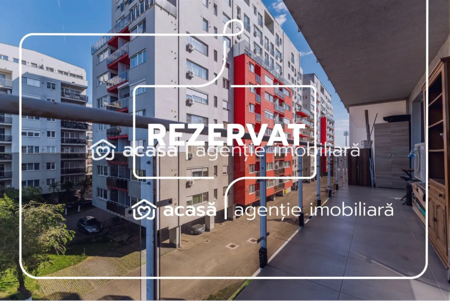 REZERVAT! Apartament 2 camere ARED UTA cu balcon 16 mp - COMISION 0