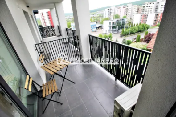 Apartament 1 camera in bloc NOU,46 mp,1 parcare privată