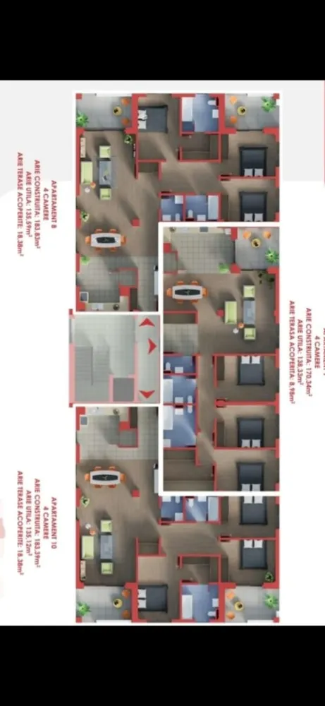 Apartament 4 camere,3bai,136mp.utili+19mp terase acoperite - Contact 0774048706 Bogdan
De vânzare apartament 4 camere,3 bai ,2 balcoane,decomandat, confort 1, situat în cartierul Unirii, suprafață utilă de 136 mp, suprfata construită 184 mp.situat la etajul 1 din 2 oferit de Zap Imobiliare 
Detalii: 
- disponibile apartamente cu 2-3-4 camere cu preturi incepand de la 1.400 euro mp.utili + 450 euro mp balcoanele
- 1 living, 3 dormitoare, 1 bucătărie, 3 bai, 1 dressing,2 balcoane acoperite, 1 camară,1 hol
- centrală termică, calorifere, geamuri termopan, ușă metalică.prize și întrerupătoare,zugrăvit in alb. 
-pret parcare supraterană 5.000 euro+ tva
- pret parcare subterană la pretul de 12.000 + tva
Proprietatea se află într-o zonă cu un confort deosebit, datorită amplasării în imediata apropiere a tot ceea ce înseamnă viață modernă, și anume: mijloace de transport în comun, magazine, unități de învățământ de toate gradele, piață, parc, bănci, farmacii, s.a.
Locuința se vinde semifinisat avansat la prețul de 198.000 Euro + tva. Comisionul este ZERO!
Contact 0774048706 Bogdan

Dacă vă place această ofertă - sau pentru alte informații sunați la numărul de contact din anunț! 
Compania Zap Imobiliare vă pune la dispoziție toate informațiile, actele și documentele necesare alături de asistență și consiliere permanentă până la finalizarea achiziției imobiliare. Ne dorim să îți oferim cea mai plăcută experiență, îndeplinim vise cu pereți!