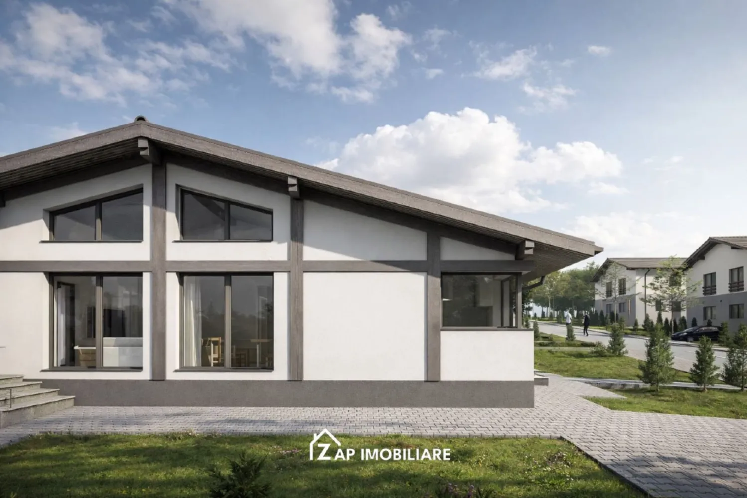 Casă Premium, 1 nivel, 4 camere, 700 mp teren, design modern, Livezeni - Mentionati ID-ul proprietatii cand apelati: CP2985497
Contact ⓪⑦②⑥ ②②③ ⑧⑧⑥ Sebastian

Casă modernă pe un nivel, 4 camere, 700 mp teren, design premium

Descoperă un proiect rezidențial nou, situat într-o zonă în plină dezvoltare din Livezeni, unde confortul modern se îmbină perfect cu liniștea naturii. Casele sunt individuale, pe un singur nivel, oferind intimitate totală și un stil de viață superior.

Arhitectura este contemporană și unitară, cu finisaje premium și o estetică modernă, într-un cartier aerisit, cu străzi largi, acces facil, iluminat stradal și infrastructură completă. Locația oferă aer curat, proximitatea pădurii și o panoramă deosebită asupra zonei.

-- Suprafață construită: 160 mp
-- Teren generos: 700 mp
-- 4 camere
-- 3 dormitoare (dormitor matrimonial cu dressing și baie proprie)
-- 3 băi
-- Living spațios: 32 mp
-- Bucătărie + cămară
-- Hol cu spațiu pentru cuier
-- Terasă acoperită: 35 mp
-- Pod generos (mansardabil)

Construcția este realizată din materiale de calitate superioară: fundație din beton armat, zidărie din cărămidă, stâlpi și centuri din beton, acoperiș din țiglă de beton.

-- Izolație exterioară cu polistiren de 15 cm
-- Tâmplărie PVC tripan
-- Izolație tavan cu celuloză premium pompabilă
-- Încălzire în pardoseală
-- Toate utilitățile de rețea branșate

Proprietatea oferă confort modern, eficiență ridicată și o execuție de înaltă calitate, fiind ideală pentru cei care caută liniște, spațiu și un stil de viață premium.

-- Preț în roșu: 138000 euro + TVA
-- Preț semifinisat: 166000 euro + TVA
-- Preț la cheie: 179000 euro + TVA
-- Prețuri negociabile

Comision Agentie ZERO

Contact ⓪⑦②⑥ ②②③ ⑧⑧⑥ Sebastian