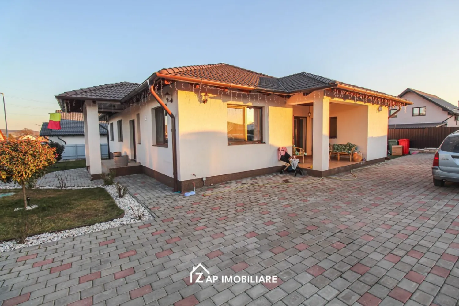 Casa moderna 1 nivel - 4 camere - 900 mp teren