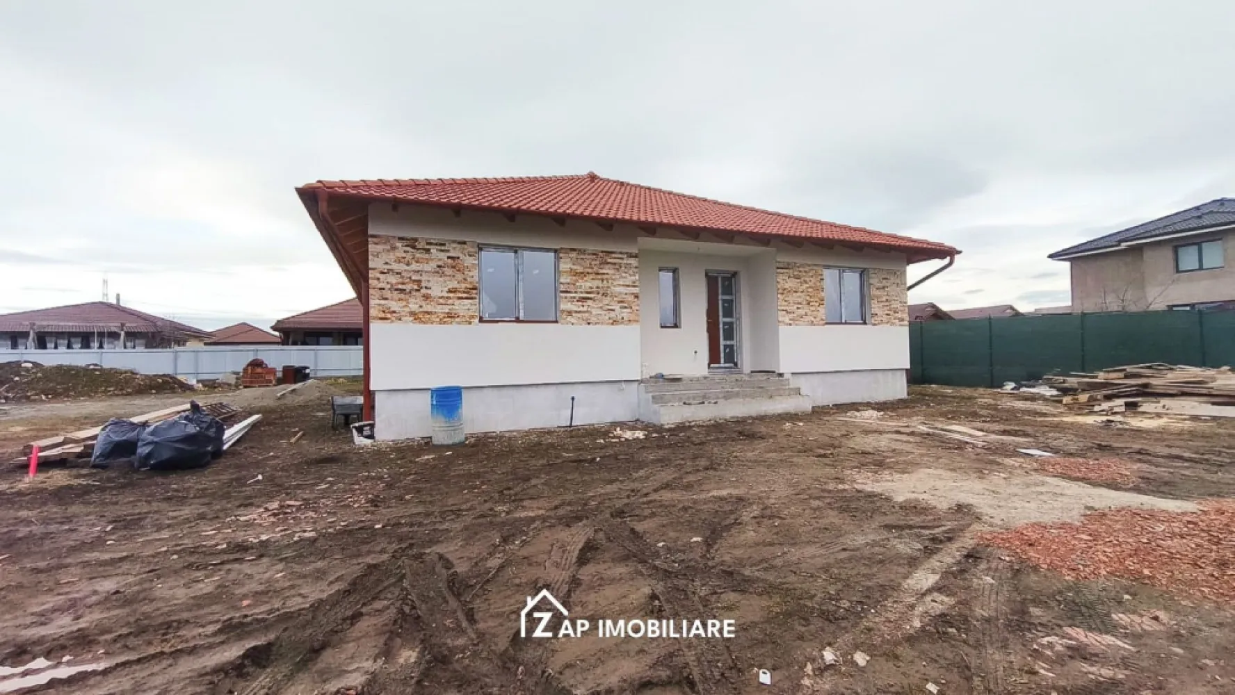Casa 1 Nivel 107 mp utili - 4 camere - 500 mp teren