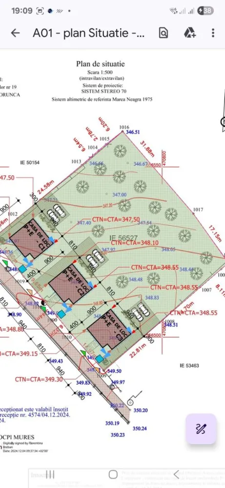 Casa 4 camere,4 bai,200mp,830mp teren,80mp terasa,0%comision