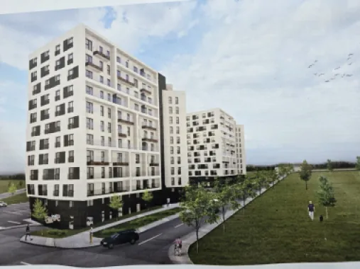 Apartament 1 cameră în bloc NOU