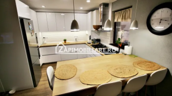 Casa 5 camere mobilată,D-P-E-M 200mp,300mp teren,schimb