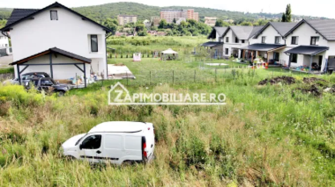 Teren 713mp.cu proiect si autorizatie de constructie Duplex