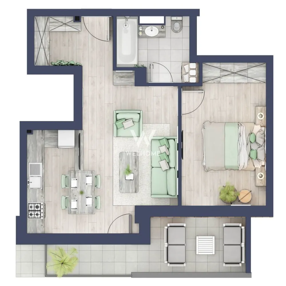Apartament 2 camere Premium LA CHEIE Sibiu