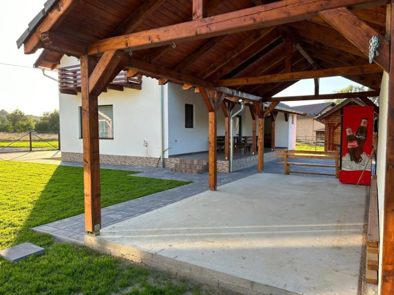 Casa de vacanță 4 camere la cheie,500mp teren,Câmpul Cetății
