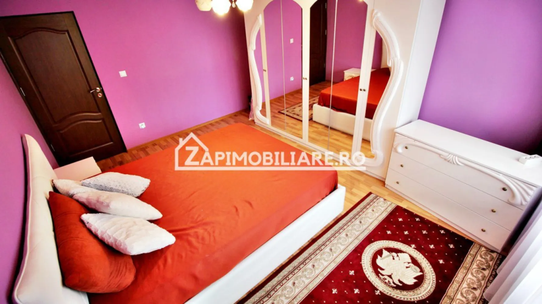 Apartament 2 camere,bloc NOU 62 mp, - Contact 0774048706 Bogdan
De închiriat apartament 2 camere in bloc NOU ,decomandat confort 1, situat în cartierul Tudor Acta Residence, strada Livezeni , suprafață utilă de 62 mp, situat la etajul 4 din 8 cu 2 lifturi oferit de Zap Imobiliare.
Detalii: 
- 1 living, 1 dormitor, 1 bucătărie, 1 baie, 1 terasă deschisă, 1 hol
- centrală termică, calorifere, geamuri termopan, ușă metalică.
- masina de spalat rufe, frigider, aragaz
- complet mobilat si utilat
Proprietatea se află într-o zonă cu un confort deosebit, datorită amplasării în imediata apropiere a tot ceea ce înseamnă viață modernă, și anume: mijloace de transport în comun, magazine, unități de învățământ de toate gradele, piață, parc, bănci, farmacii, s.a.
Locuința se închiriază mobilată și utilată la prețul de 450 Euro 
Comisionul perceput este de 50% din valoarea primei chirii si se plateste o singura data in momentul semnarii contractului de inchiriere.
Contact 0774048706 Bogdan
Acest anunț nu corespunde cerințelor tale? Sună la numărul afișat în anunț și unul dintre agenții noștri te va ajuta cu alte oferte personalizate în funcție de cerințele tale.