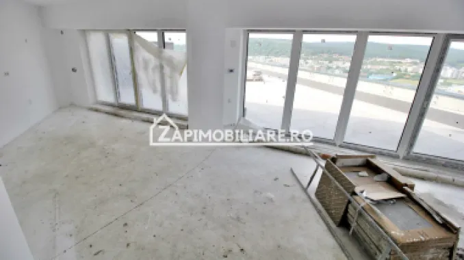Penthous 3 cam,2 băi, bloc nou 221mp.terasa 116mp.zona Tudor