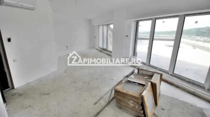 Penthous 3 cam,2 băi, bloc nou 221mp.terasa 116mp.zona Tudor
