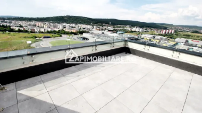Penthous 3 cam,2 băi, bloc nou 221mp.terasa 116mp.zona Tudor