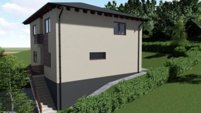 Casa 4 camere,2 bai,136 mp, 550 mp teren zona Corunca