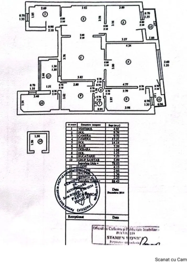 Piata Domenii - Ion Mihalache apartament 3 camere de vanzare - K Imobiliare va propune spre vanzare un apartament generos de 3 camere situat in fata Pietii Domenii. Apartamentul are suprafata de 78 mp. utili si o boxa la subsolul imobilului. incalzirea se face cu centrala termica pe gaz. Imobil construit in perioada interbelica si fara expertizare risc seismic. Acte in perfecta ordine. Pret negociabil. Comision agentie 2%.