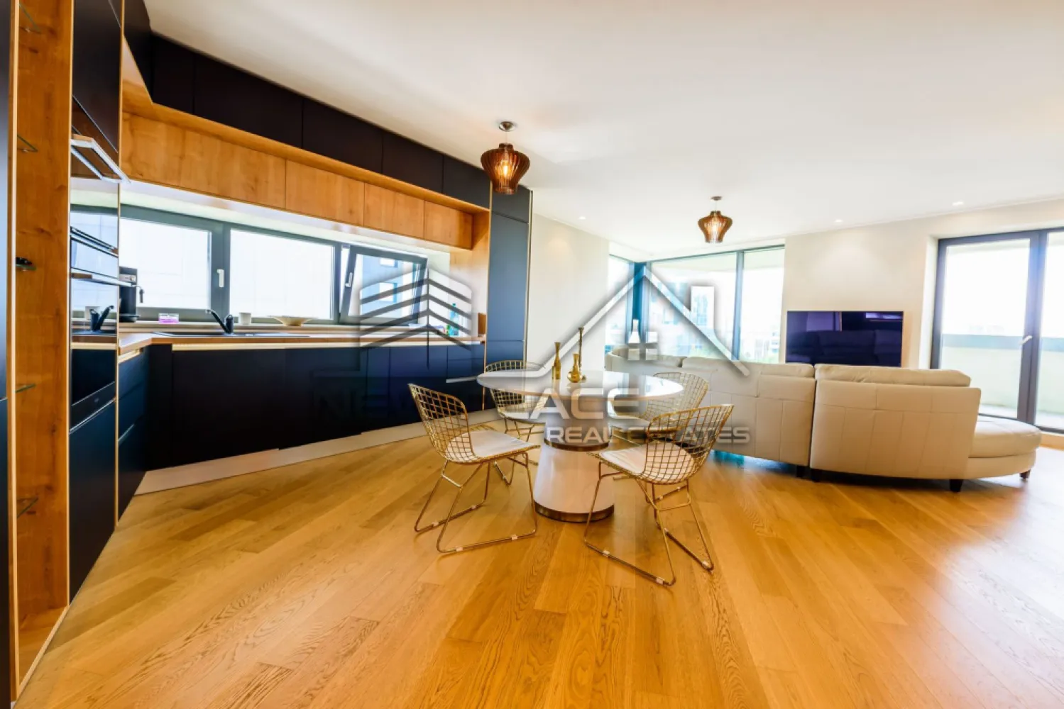 Aviatiei Tower | Vedere libera | Terase 40 mp | 470,000+TVA | Lux - New Place Real Estate Company va propune spre vanzare un apartament unicat de 3 camere, disponibil la etajul 10, situat in Ansamblul Rezidential Aviatiei Tower by Radacini, un complex rezidential premium, localizat vis-a-vis de Mall-ul Promenada, langa hotelul Marriott Courtyard.

Suprafata utila totala a apartamentului este de 144.12 mp, suprafata construita este 173.19 mp si este compus din living spatios de 30.55 mp, o bucatarie open space de 11.33 mp, un dormitor de 15.23 mp si unul de 11.79 mp, 2 zone de dresing de 4.65 mp si 5.27 mp, o baie de 6.39 mp si una de 3.50 mp, un hol de acces de 15.54 mp si 2 terase superbe, una de 20.11 mp si cealalalta de 14.61 mp. 

Separat se poate achizitiona si un loc de parcare situat la subteranul ansamblului la pretul de 20,000 Eur + TVA.

Aflat intre Calea Floreasca, Barbu Vacarescu si Herastrau, zona beneficiaza de cele mai mari investitii imobiliare din Romania: extinderea Mall-ului Promenada, extinderea Str. Fabrica de Glucoza, urmata de Str. Dimitrie Pompeiu.

Datorita acestor avantaje de localizare, impreuna cu nivelul inalt calitativ al materialelor, dotarilor si finisajelor, Ansamblul Rezidential Aviatiei Tower by Radacini a fost catalogata in Anul 2019 cu distinctia "Prime Property - 1st Investors Choice".

Materialele premium folosite si atentia la cele mai mici detalii fac din aceste apartamente unele cu mult peste ce se gaseste in piata la ora actuala. De la incalzirea in pardoseala cu sistem de reglaj individual in fiecare camera, pana la video interfon, totul se poate monitoriza de pe telefon.

Materialele de calitate superioara, finisajele atent selectate si executate, totul va va oferi eleganta in cautarea careia v-ati aflat mereu:
* Parchet triplu stratificat, de inalta calitate;
* Produse sanitare premium marca Vitra;
* Placi ceramice marca Porcelanosa.
* Tamplarie exterioara Shuco aluminiu cu sticlă Low E și 4 Seasons;
* Fatada ventilata ceramica;
* Sisteme de reglaj a temperaturii in fiecare camera;
* Vata minerala pentru un plus de izolare termica si acustica;
* Sisteme de aer conditionat multisplit;
* Ascensoare Schindler pentru 9 pasageri.

Paza si supraveghere video 24/7.

Pentru mai multe detalii sau oferte similare, nu ezitati sa ne contactati.

Aceasta oferta apartine New Place Real Estate Company.
