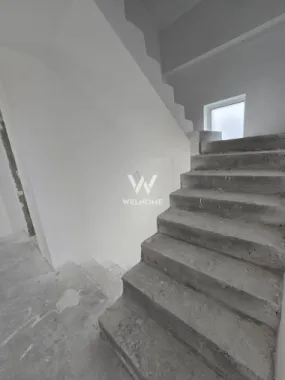 Casă individuală P+E+Pod, 205 mp utili, Curte 380 mp, Pompă de căldura