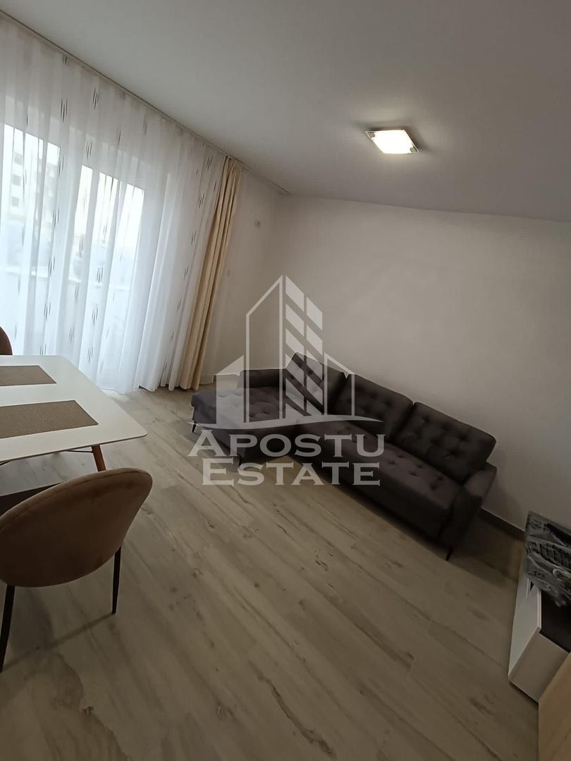 Apartament cu o camera, parter, balcon, loc de parcare, Giroc