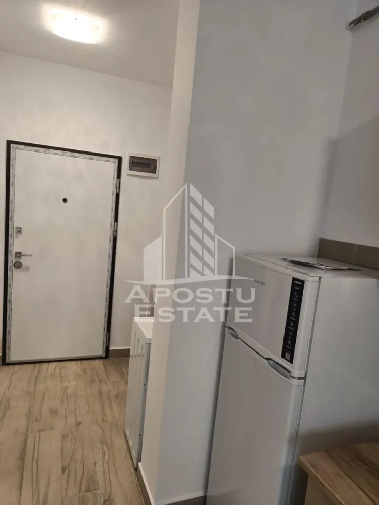 Apartament cu o camera, parter, balcon, loc de parcare, Giroc
