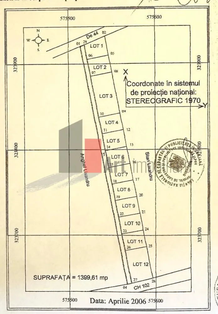 Loturi teren 500 mp - Domnesti Elixirului - Va prezentam spre vanzare mai multe loturi de 600 m2 in Domnesti. Drumul este pietruit si sunt deja construite case pe unele dintre loturi.
Utilitati:
 - gaze, canalizare si internet deja ingropate
 - apa si energia electrica la strada principala - Strada Fortului.