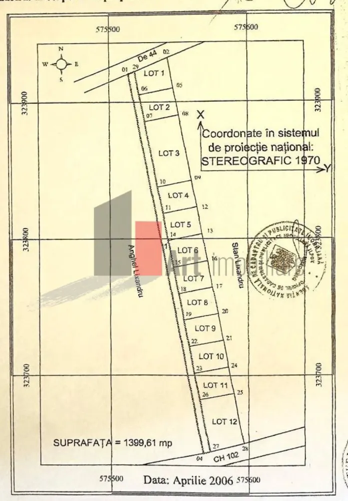 Loturi teren 500 mp - Domnesti Elixirului - Va prezentam spre vanzare mai multe loturi de 600 m2 in Domnesti. Drumul este pietruit si sunt deja construite case pe unele dintre loturi.
Utilitati:
 - gaze, canalizare si internet deja ingropate
 - apa si energia electrica la strada principala - Strada Fortului.