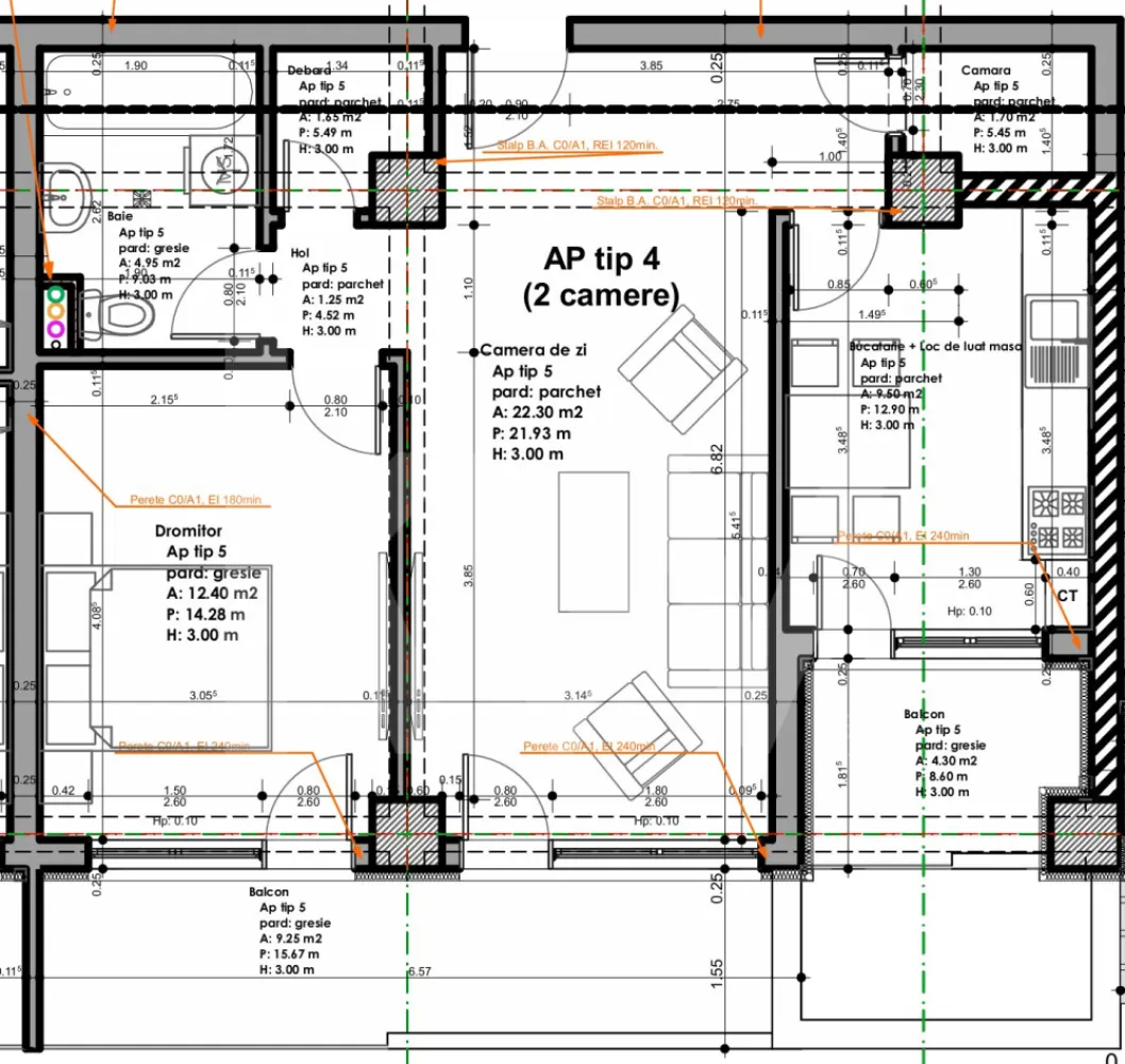 Apartament 79.600 € 2 camere 51mp utili buc separata etaj 1 Sibiu - Descoperiți un refugiu modern și confortabil în inima Sibiului, în zona Veterani, la doar câțiva pași de agitația urbană, dar suficient de departe pentru a vă bucura de liniște. Acest apartament cu 2 camere, situat la etajul 1 al unei clădiri noi, construite în 2025 din cărămidă, oferă un spațiu de 51 mp util, ideal pentru tineri profesioniști sau familii în căutarea unui cămin confortabil și modern. Cu un preț atrăgător de 65.785€ + TVA, pentru stadiul de predare semifinisat, este o oportunitate deosebită pentru cei care doresc să investească în viitorul lor.

Intrând în apartament, veți fi întâmpinați de un design decomandat care maximizează lumina naturală și oferă un sentiment de spaciousness. Dormitorul generos este perfect pentru relaxare, iar baia modernă promovează confortul zilnic. Bucătăria este bine compartimentată și se leagă armonios de zona de living, creând un spațiu ideal pentru a petrece timp cu cei dragi. De asemenea, balconul de 4 mp vă va permite să savurați cafeaua de dimineață sau să vă bucurați de serile liniștite. Cu un certificat de eficiență energetică de tip B, apartamentul este nu doar confortabil, ci și prietenos cu mediul. Posibilitate de amenajare proprie sau contracost la stadiul de cheie cu TVA inclus la pretul de 84.100 euro.

Nu ratați ocazia de a deveni proprietarul acestui apartament modern, unde fiecare detaliu a fost gândit pentru a vă oferi un stil de viață deosebit. Contactați-ne astăzi pentru a programa o vizionare și a descoperi toate avantajele acestui cămin minunat!