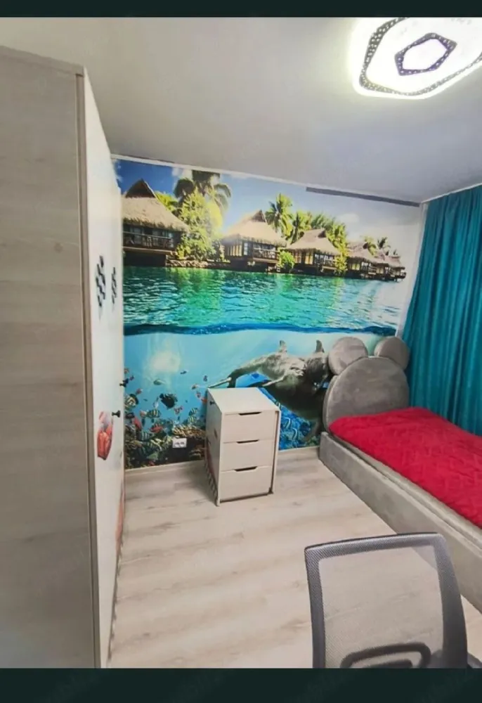 inchiriez apartament 3 camere Micro 16 - Persoana fizica Inchiriez apartament spatios 3 camere,75 m2,format din bucatarie,2 dormitoare,living si 2 bai,imobilul este mobilat utilat complet ca in poze,etajul 4,se închiriază doar la persoane serioase!