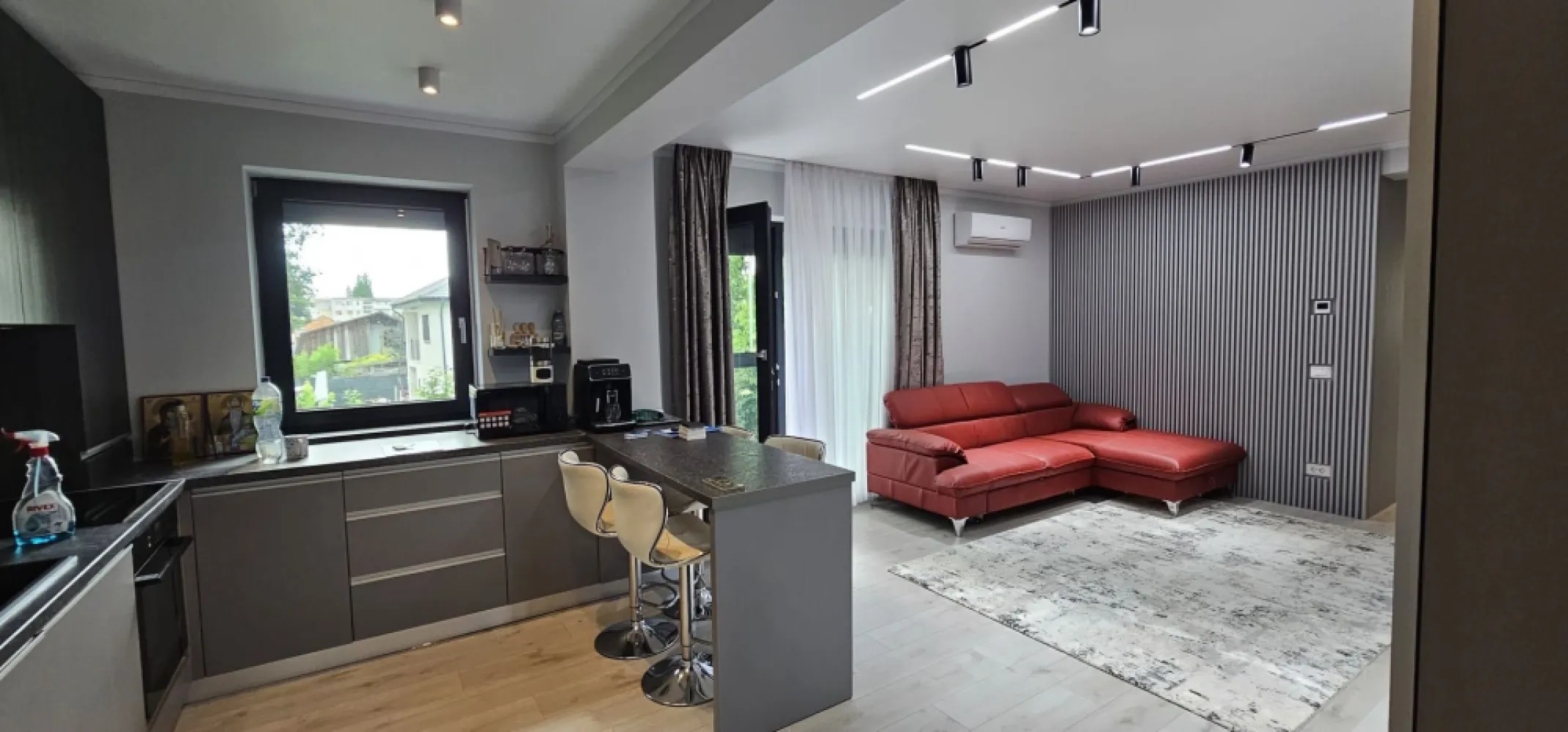 De inchiriat apartament cu 2 camere, Milcov Residence, et. 1, 700 euro