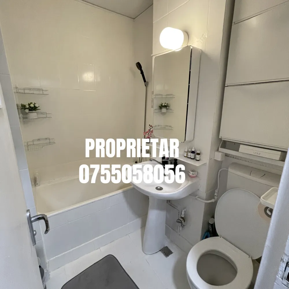 Vand 2 camere Drumul Taberei, PROPRIETAR  - 2 min metrou, mobilat, zona verde - Apartament 2 camere, semidecomandat, Drumul Taberei, aproape de metrou si mijloacele de transport, intr-o zona foarte linistita, cu mult spatiu verde si fara trafic. Orientare sud, foarte luminos.Renovat si foarte bine intretinut. Multiple imbunatatiri apartament. Instalatie electrica complet refacuta, inclusiv tablou electric si multiple prize suplimentare adaugate in tot apartamentul. Instalatie sanitara complet refacuta la bucatarie. Bucatarie foarte spationasa si complet utilata cu multiple spatii de depozitare. Mobila bucatarie: realizata la comanda cu materiale de calitate. Se vinde complet mobilat și utilat: masina rufe, masina de spalat vase, plita inductie, cuptor, cuptor cu microunde, hota, aer conditionat etc.Localizare: 2 minute reale de mers pe jos pana la metrou, 10-15 minute de piata, mall, restaurante, parc, mijloace in comun, metrou, supermarket, politie; ⁠gradinita, liceu si facilitati in apropiere. Apartamentul este potrivit pentru persoane care cauta o locuinta luminoasa, intr-o zona verde si linistita a Bucurestiului, un apartament complet mobilata si bine utilat, fara grija renovarilor.Blocul are terasa blocului refacuta si este anvelopat. Certificat energetic clasa B. Etajul 4/4, 45.95 mp utili (48.83 mp total). Bloc inainte de 1977, structura solida: grinzi de beton armat, cu umplutura de caramida, fara risc seismic.Sunati pentru mai multe detalii si pentru a programa o vizionare.Pret apartament 105.000 euro