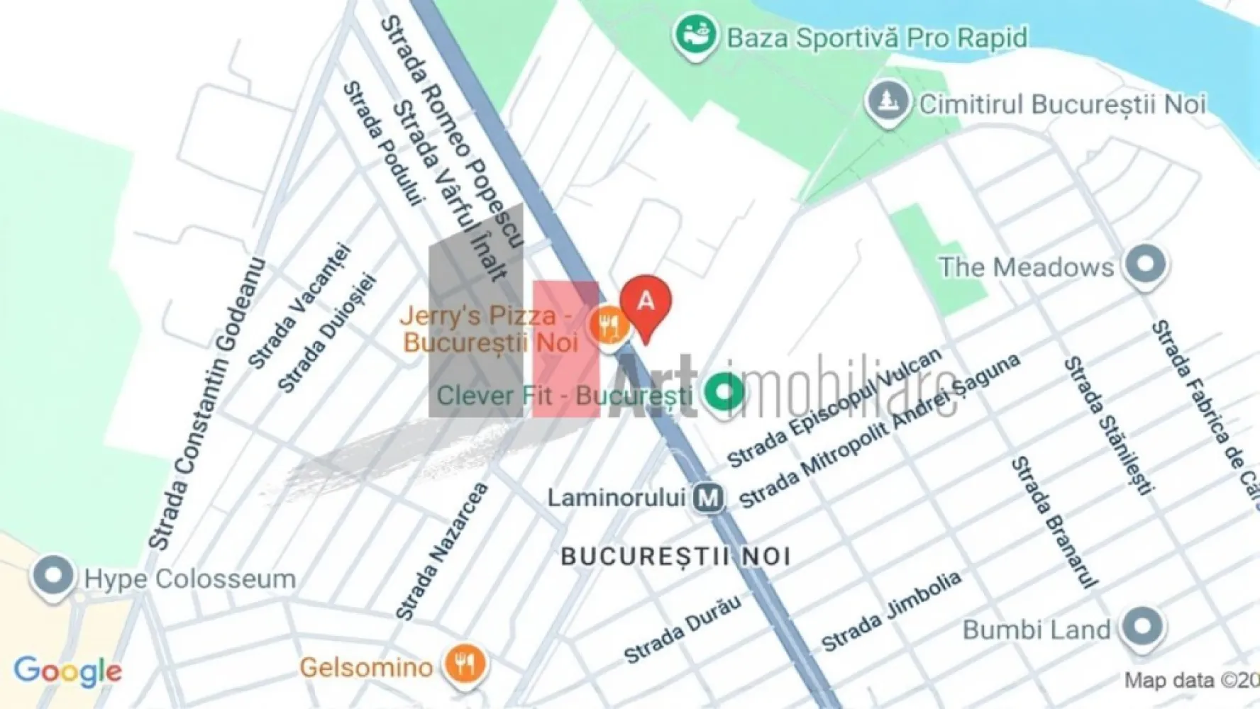 Comision 0% Spatiu comercial de inchiriat in Bucurestii Noi - Oportunitate Rara
