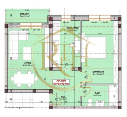 Oferim spre vanzare apartamente cu 2 camere, Direct de la Dezvoltator, Giroc