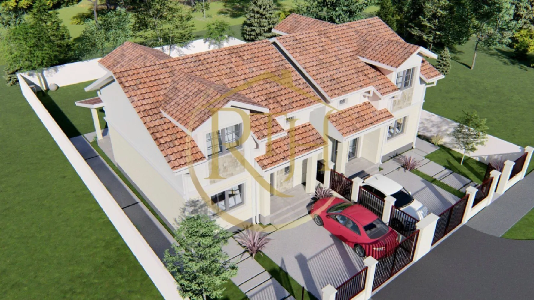 Oferim spre vanzare Duplex, regim P+M, Mosnita Noua, langa Valery, 0% Comision - Vă propunem spre vânzare două jumătăți de duplex moderne și bine compartimentate, situate în Moșnița Nouă, pe strada Diana, la doar aproximativ 150 de metri de strada principală, în spatele salii de evenimente Valery. Locația este excelentă, oferind acces facil către magazinele Lidl, Penny, Auchan, aflate la doar 2 minute distanță, precum și către urcarea pe centura de Sud a orașului Timișoara, ceea ce asigură o conexiune rapidă cu orașul și zonele adiacente.

Proprietățile sunt în curs de construcție și vor fi predate complet finalizate, la cheie, cu finisaje de înaltă calitate, selectate atent pentru a asigura un ambient confortabil, modern și durabil. Casele au regim de înălțime Parter + Mansardă și sunt poziționate într-o zonă liniștită, cu stradă în curs de asfaltare. Cele două unități sunt complet separate prin camerele tehnice, ceea ce oferă un plus de intimitate și izolare fonică între locuințe.
Fiecare locuință dispune de o suprafață utilă de 100 mp, iar suprafața total construită este de 155 mp. La parter regăsim un hol de intrare, un dormitor, living spațios cu acces către terasa acoperită de 16 mp, o bucătărie separată, baie și camera tehnică. La etaj sunt două dormitoare, dintre care unul beneficiază de dressing propriu, o baie și hol de distribuție.
Construcția este realizată din cărămidă Porotherm, acoperiș din țiglă și izolație exterioară eficientă. Încălzirea va fi asigurată prin centrală termică pe gaz și sistem de încălzire în pardoseală, oferind un confort termic ridicat în orice sezon. Fiecare unitate beneficiază de toate utilitățile: gaz, curent, apă și canalizare.
Suprafața totală a terenului este de 315 mp pentru fiecare unitate, oferind spațiu generos pentru amenajări exterioare și locuri de parcare.

Proprietatea este oferită în exclusivitate de RealTimHouse.ro – Un pas spre un loc doar al tău!
Pentru mai multe detalii și programarea unei vizite, nu ezitați să ne contactați. Suntem aici pentru a vă oferi toate informațiile necesare și pentru a vă ajuta să faceți un pas sigur spre noul dumneavoastră cămin.
Preț: 210.000 euro, ușor negociabil.
Nu se plătește comision agenție.