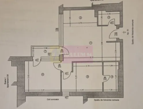 Rasarit de Soare, Auchan Titan, apartament 3 camere